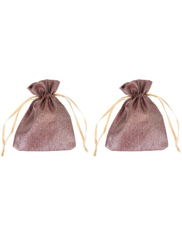 Set saculeti 2 bucati Hobby Flora, roz