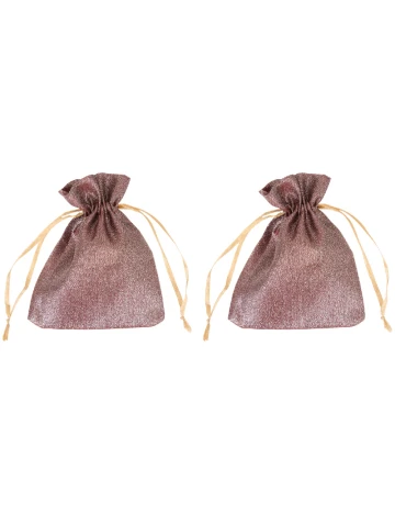 Set saculeti 2 bucati Hobby Flora, roz