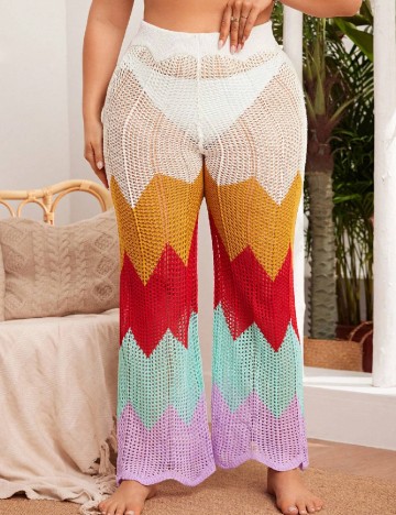 
						Pantaloni de plaja SHEIN, mix culori