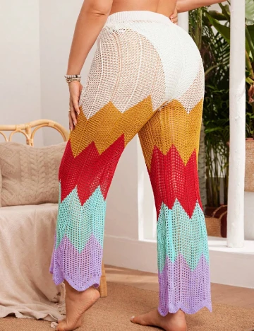 Pantaloni de plaja SHEIN, mix culori Mix culori