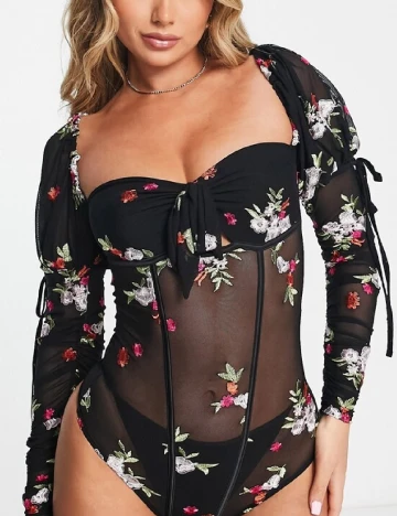 Body ASOS, negru Negru