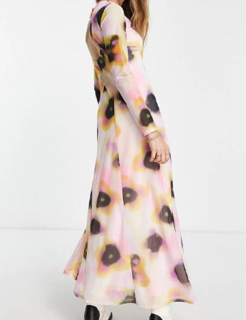 Rochie lunga Top Shop, mix culori