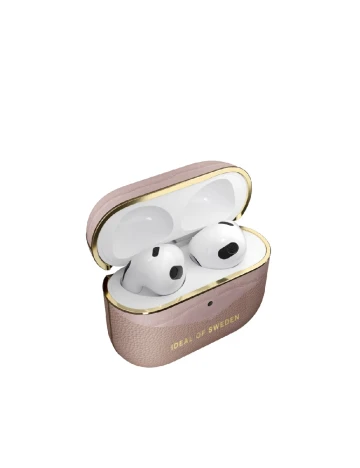 Husa AirPods IDEAL OF SWEDEN, roz pudra inchis Roz