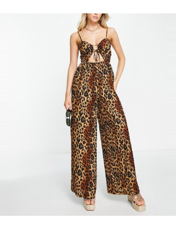 
						Salopeta ASOS, animal print