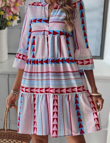 Rochie scurta SHEIN, mix culori