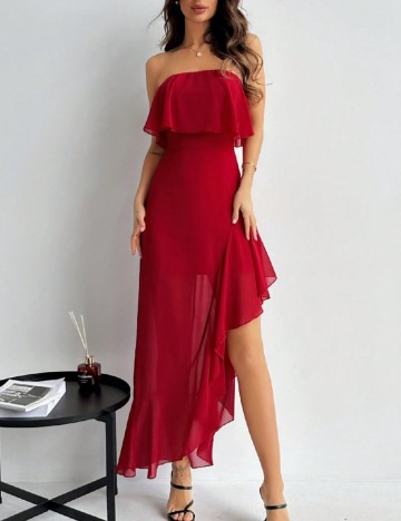 
						Rochie lunga SHEIN, rosu