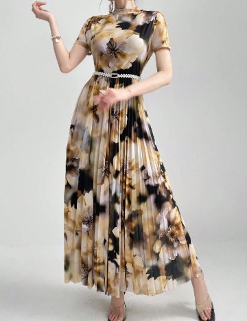 
						Rochie lunga SHEIN, mix culori