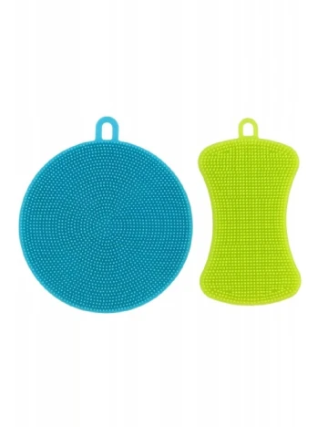 Set bureti din silicon Zd Trading, albastru/verde