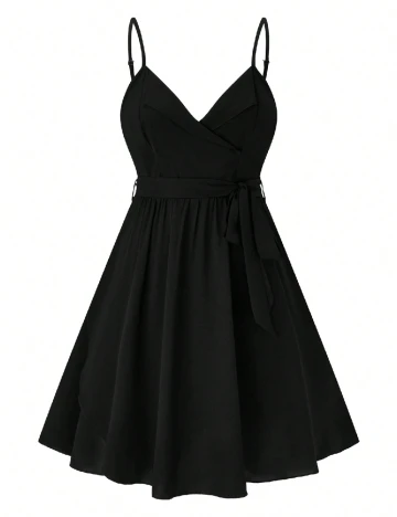 Rochie scurta SHEIN CURVE, negru