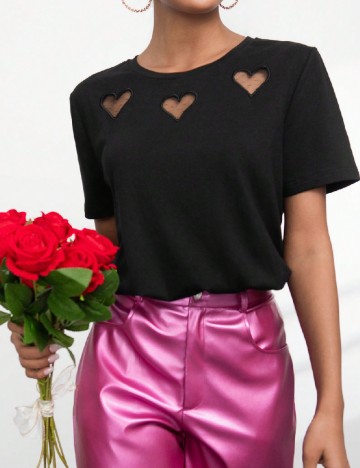 
						Tricou SHEIN, negru