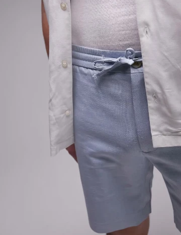 Pantaloni scurti Topman, albastru Albastru