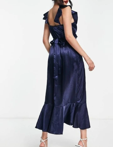 Rochie medie Little Mistress, albastru Albastru