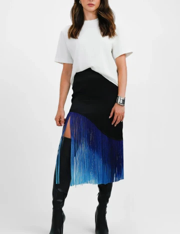 Fusta Top Shop, negru