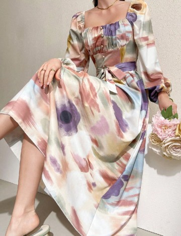 
						Rochie lunga SHEIN, mix culori