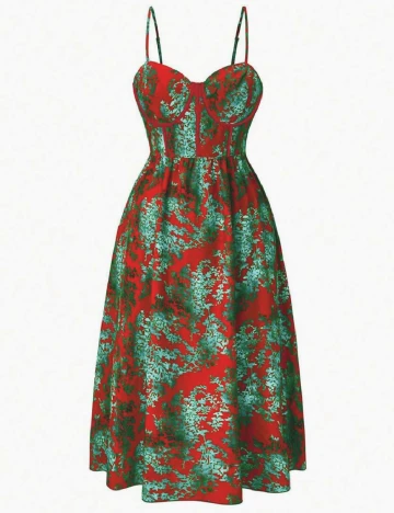 Rochie medie SHEIN CURVE, mix culori Mix culori