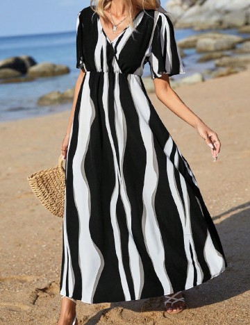 
						Rochie lunga SHEIN, mix culori