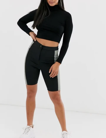Top ASOS, negru Negru