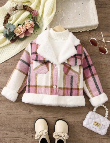 Jacheta Shein Kids, mix culori Mix culori