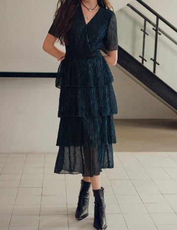 
						Rochie medie MOTF, albastru