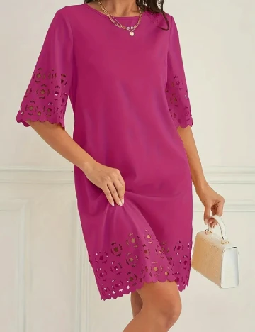 Rochie scurta SHEIN, roz
