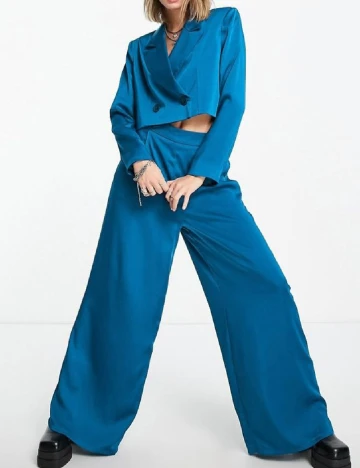 Sacou Flounce London, albastru Albastru