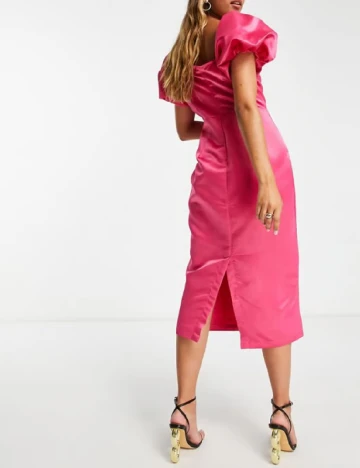 Rochie medie IN THE STYLE, roz Roz
