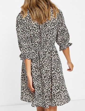 Rochie scurta ASOS, animal print