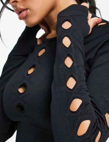 Top HIIT by ASOS, negru