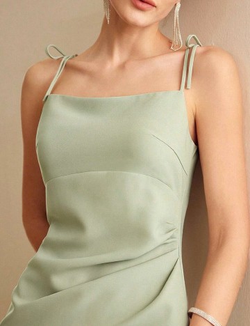 Rochie medie MOTF, verde