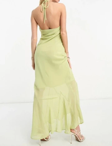 Rochie lunga ASOS, verde Verde