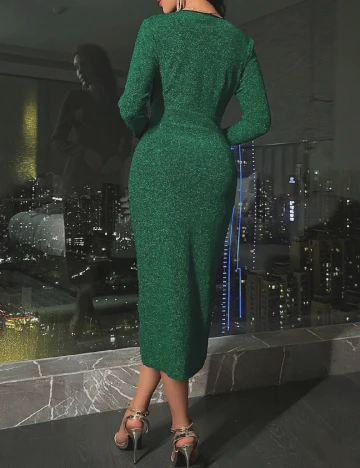 Rochie medie SHEIN, verde Verde