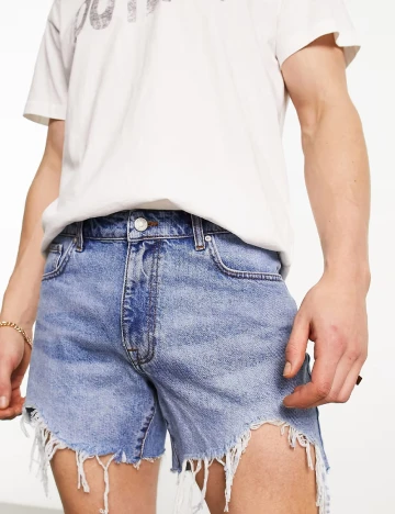 Pantaloni scurti ASOS, albastru