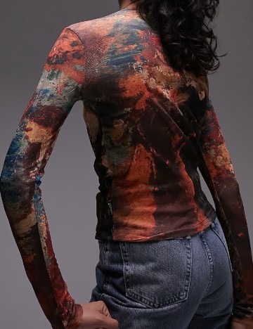 Bluza Top Shop, mix culori