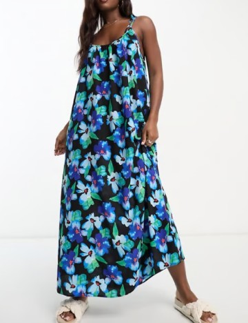 
						Rochie lunga ASOS, floral print