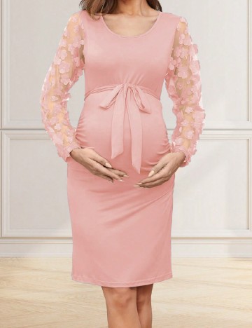 
						Rochie scurta SHEIN Maternity, roz