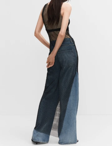 Bluza Mango, negru Negru