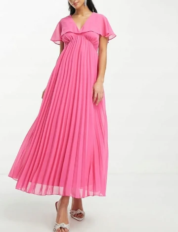 Rochie lunga ASOS, roz Roz