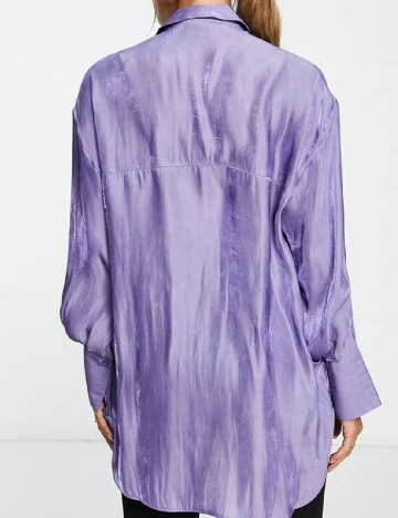 Camasa Oversize ASOS, mov Mov