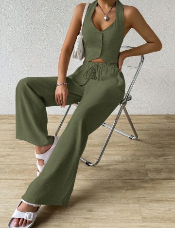
						Compleu SHEIN, verde
