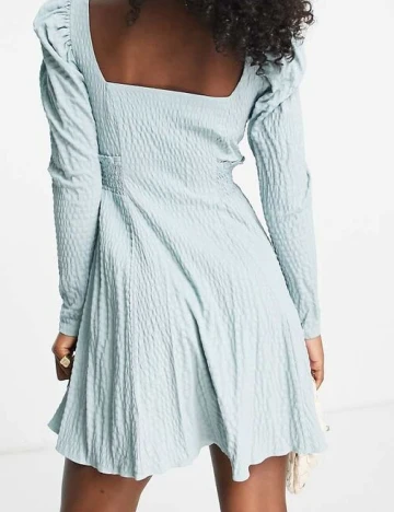 Rochie scurta ASOS, albastru Albastru