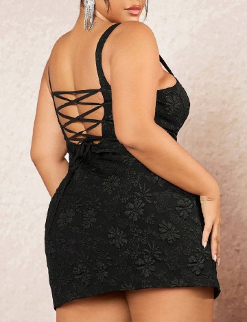 Rochie scurta SHEIN CURVE, negru