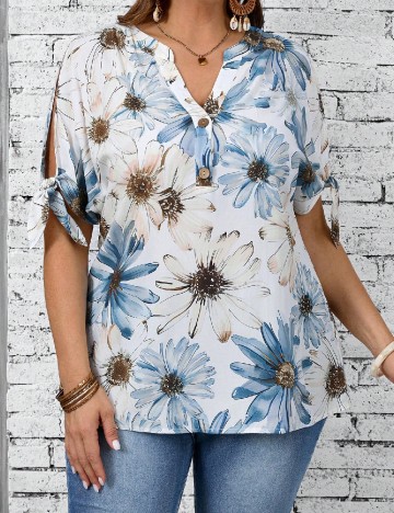 
						Bluza Emery Rose Curve, floral print