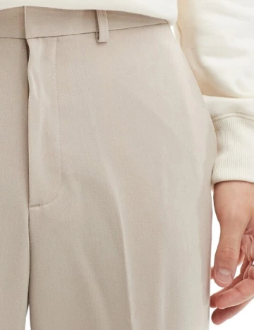 Pantaloni ASOS, bej Crem