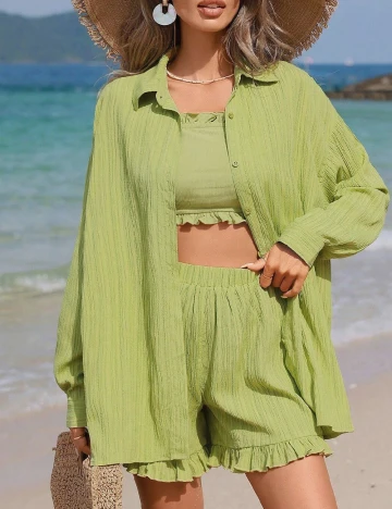Compleu SHEIN, verde Verde