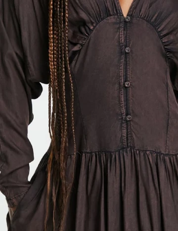 Rochie scurta ASOS, maro Maro