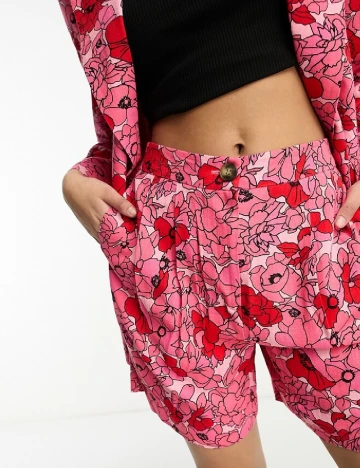 Pantaloni scurti ASOS, roz Roz