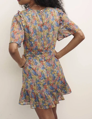 Rochie scurta Nobody s child, floral print