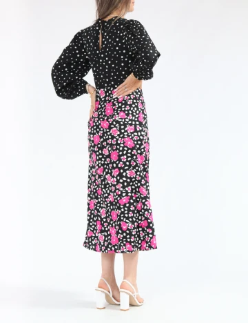 Rochie medie New look, negru Negru