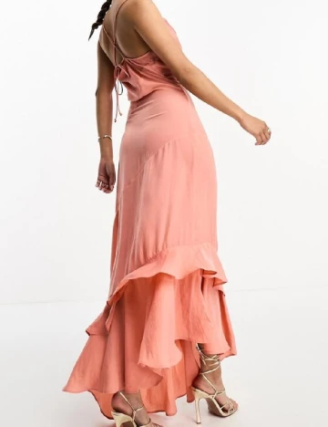 Rochie lunga ASOS, corai Roz