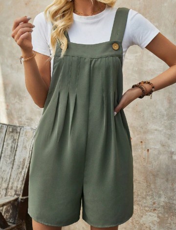 
						Salopeta Emery Rose Curve, verde